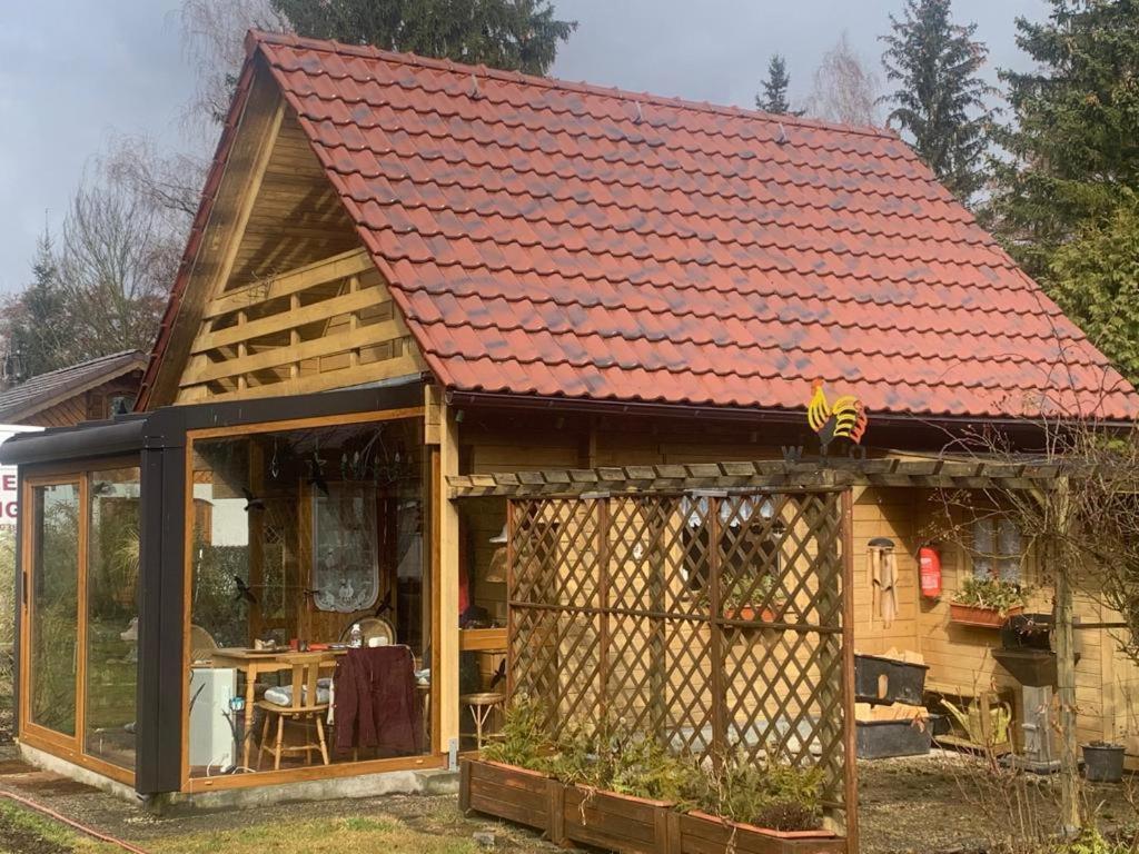 Holzhaus Mit Direktem Wasserzugang In Berlin-Koepenick 외부 사진